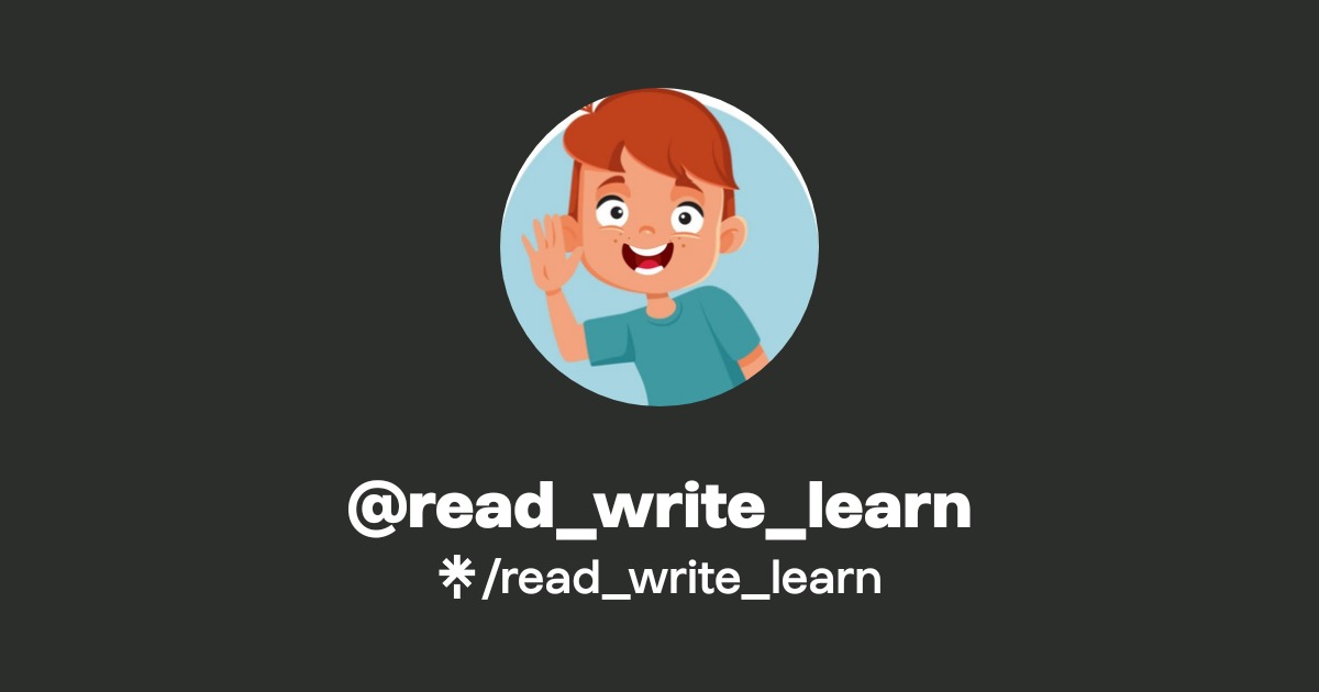 Read/understand Write @read_write_learn | Linktree
