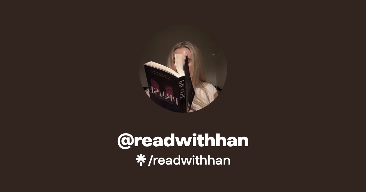 @readwithhan | Linktree