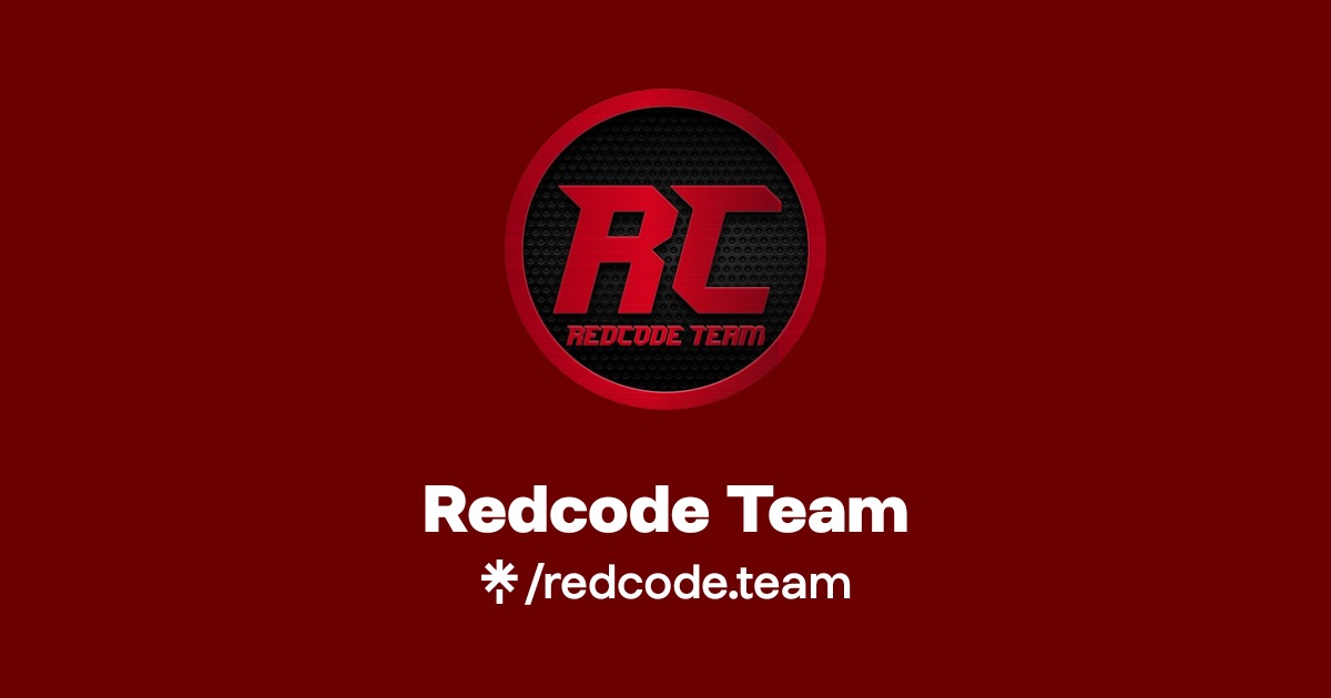 Redcode Team | Linktree