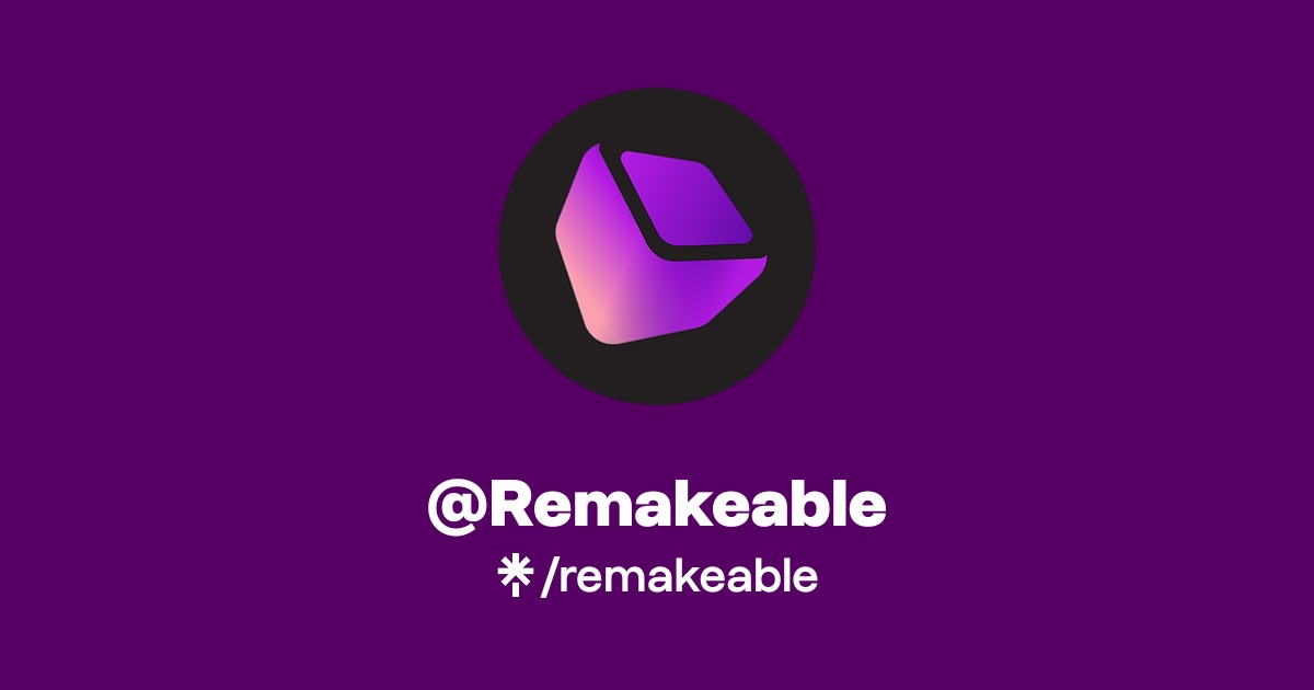 Reemagain Tik Rok @Remakeable Official: TikTok, Instagram, X | Linktree