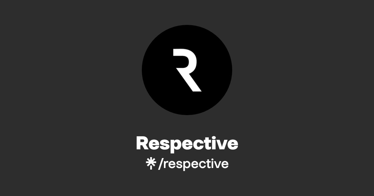 Respective Icon Respective | Linktree