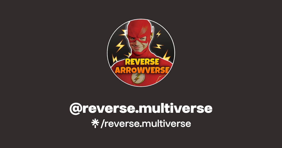 reverse.multiverse | Twitter, Instagram | Linktree