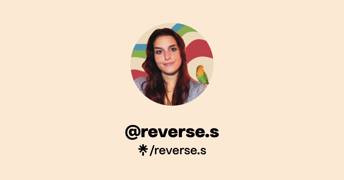 reverse.s Official: TikTok | Linktree