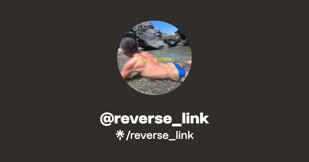 reverse_link | Instagram | Linktree
