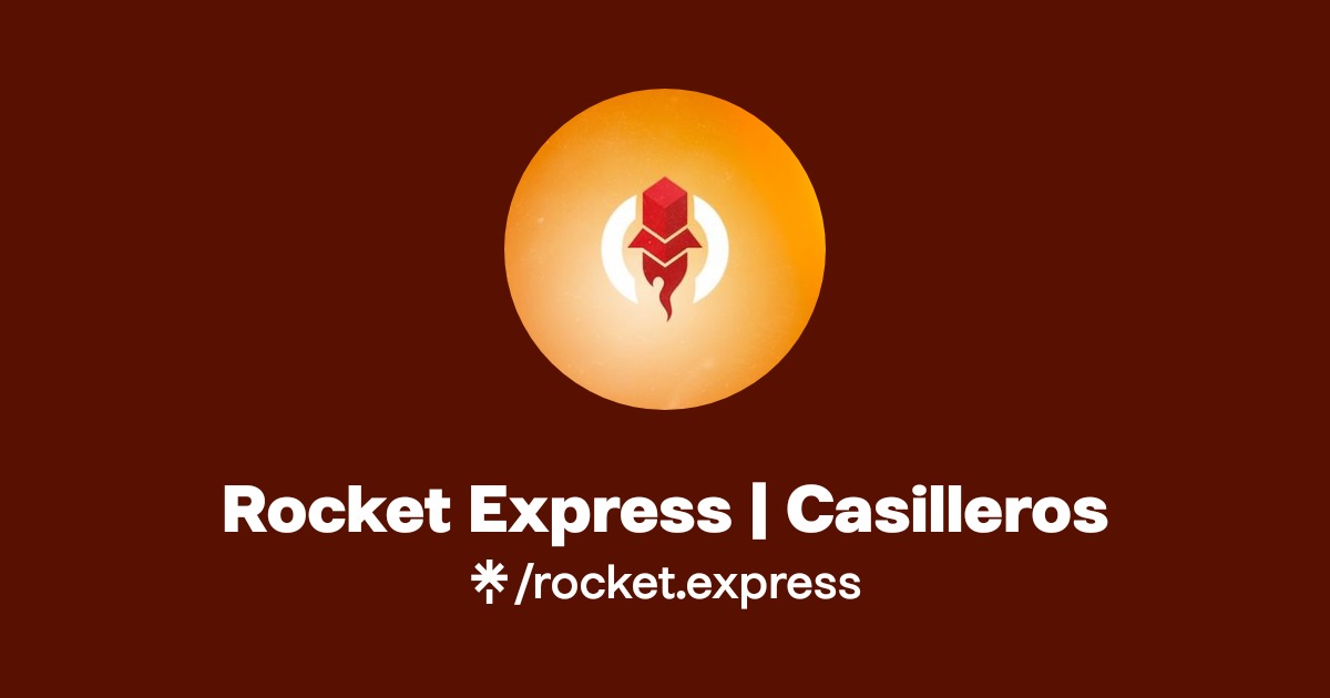 Rocket Express | Casilleros | Instagram, Facebook, TikTok | Linktree