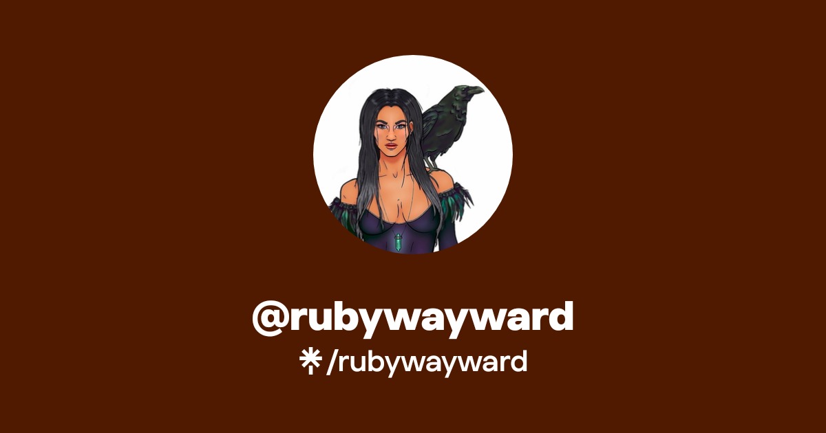 @rubywayward | Linktree