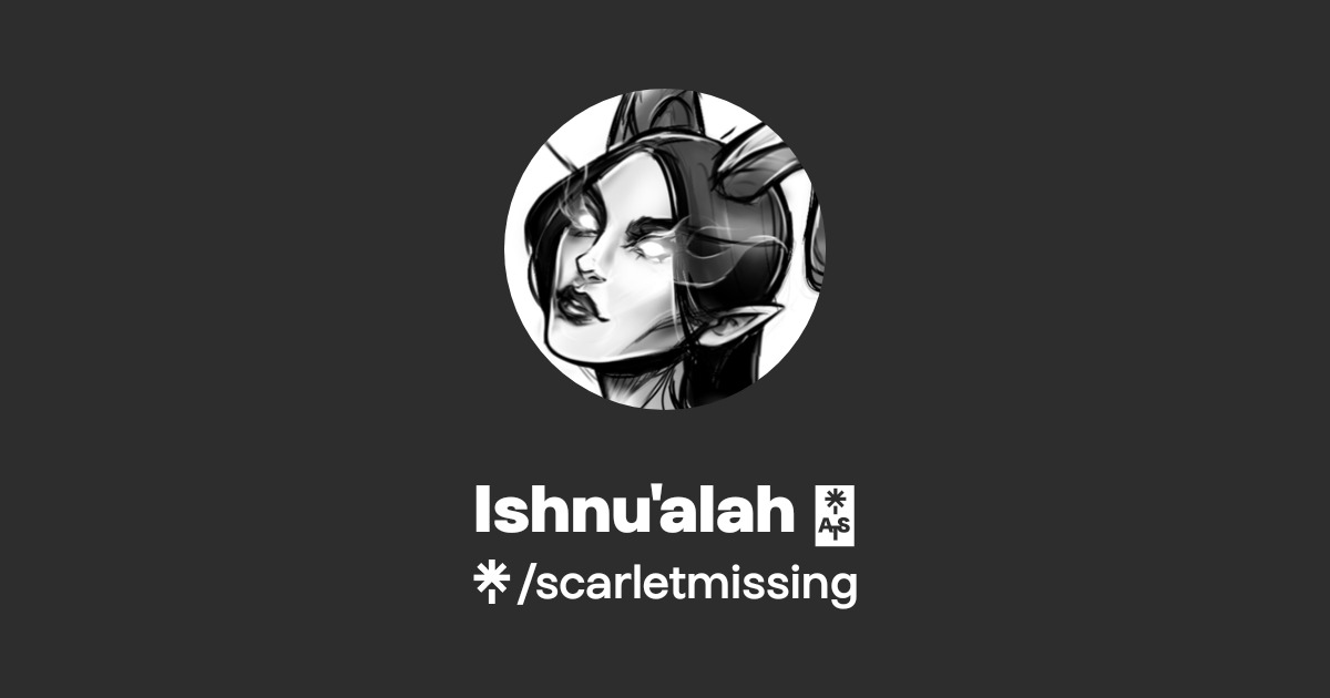Ishnu'alah 🌙 | Instagram, Twitch | Linktree