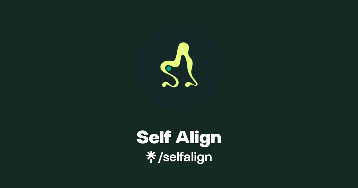Self Align | Instagram | Linktree