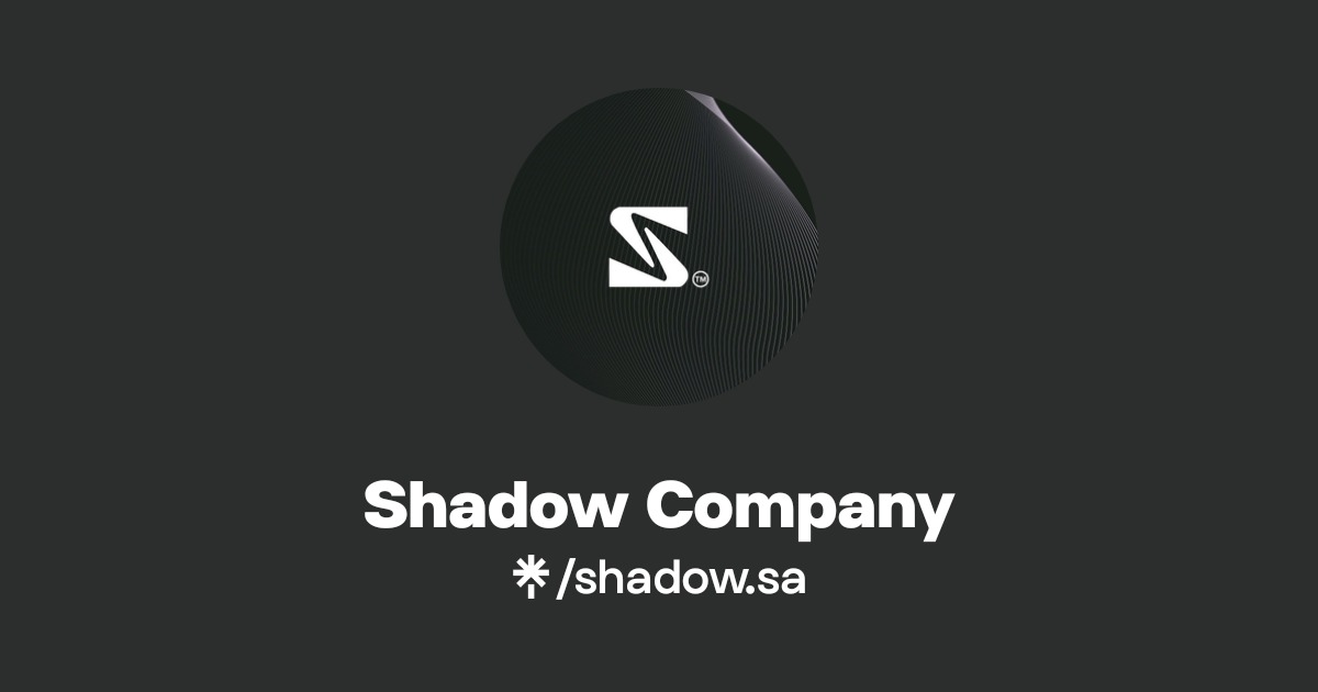 Shadow Company Official: TikTok, Instagram, Facebook | Linktree