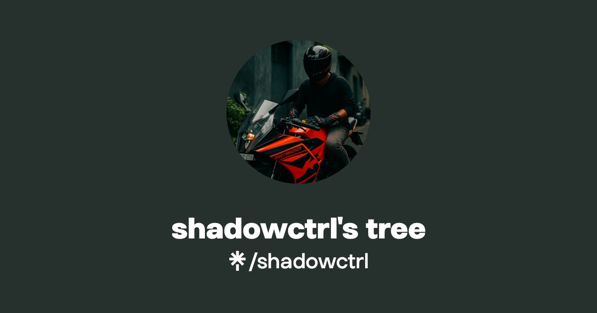 shadowctrl's tree | Instagram | Linktree