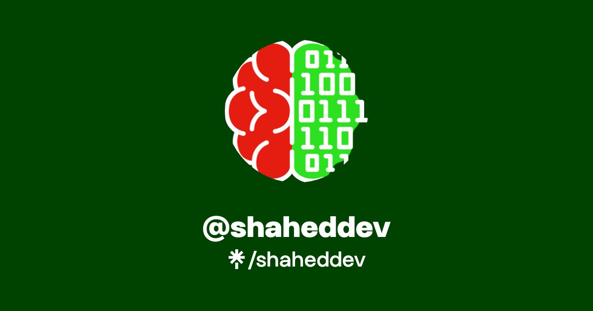 github shahedbd Images High Quality Grahic shaheddev | Twitter, Instagram, Facebook | Linktree