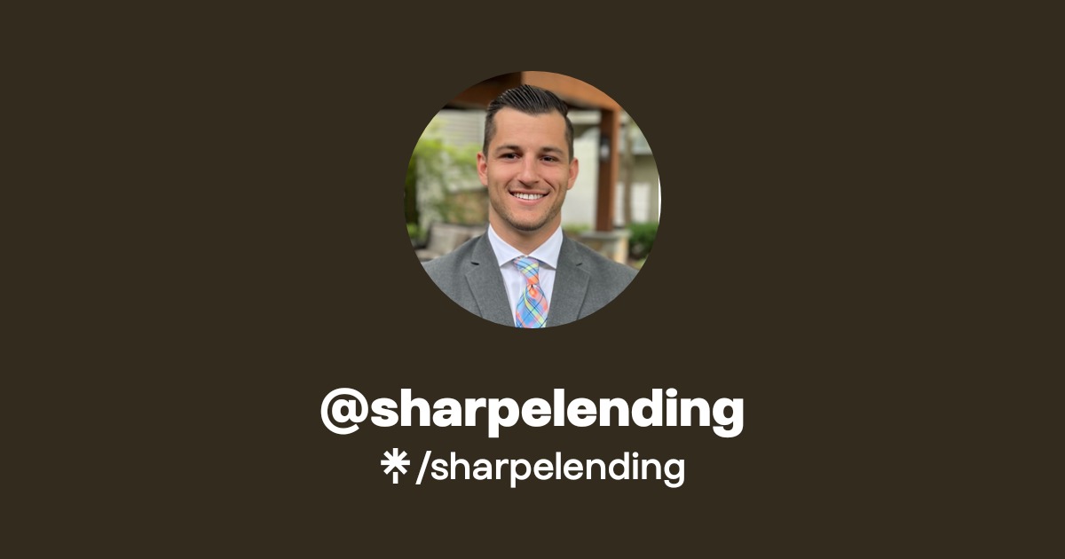 @sharpelending | Linktree