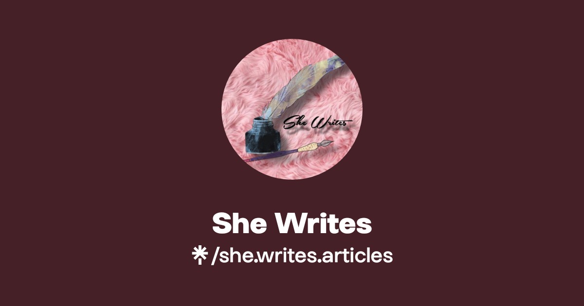 She Writes | Instagram | Linktree