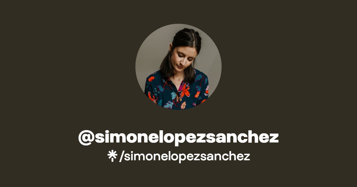 simonelopezsanchez Latest Music Links