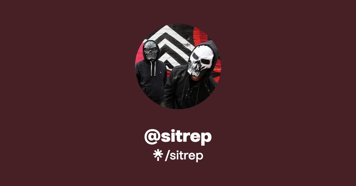 sitrep | Instagram, Facebook | Linktree