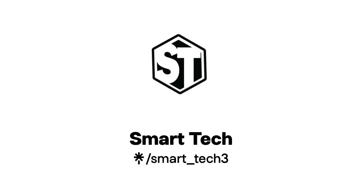 Smart Tech | Instagram, Facebook | Linktree