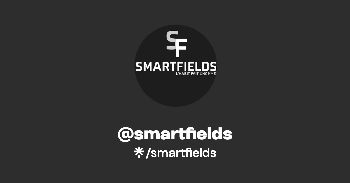 smartfields | Instagram, Facebook | Linktree