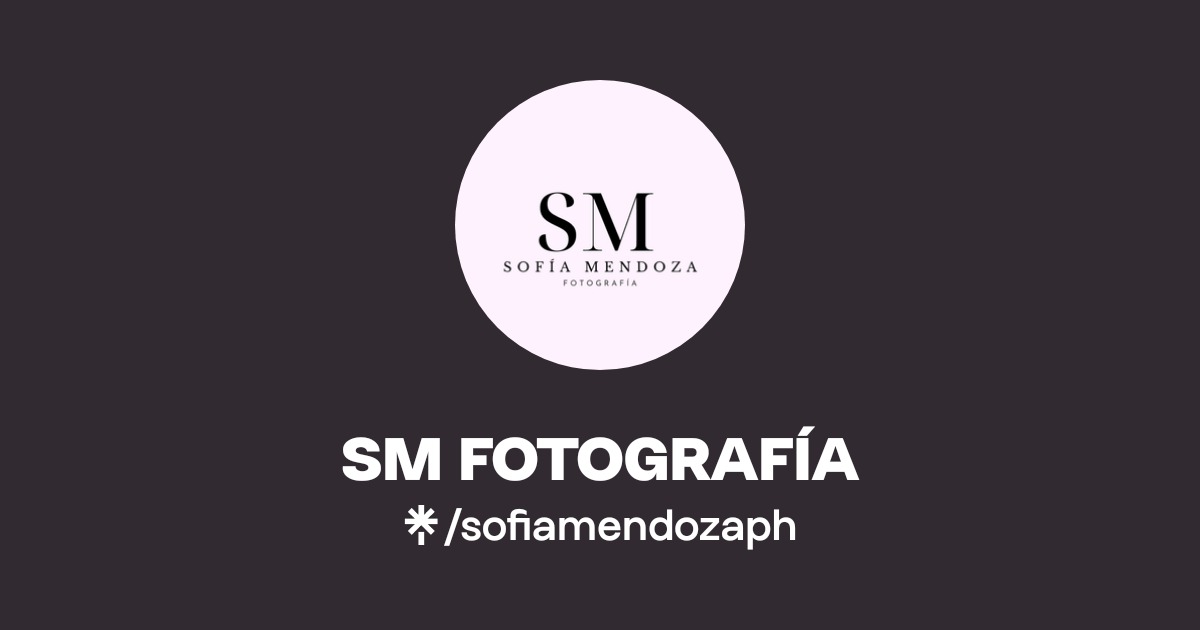 SM FOTOGRAFÍA | Instagram | Linktree