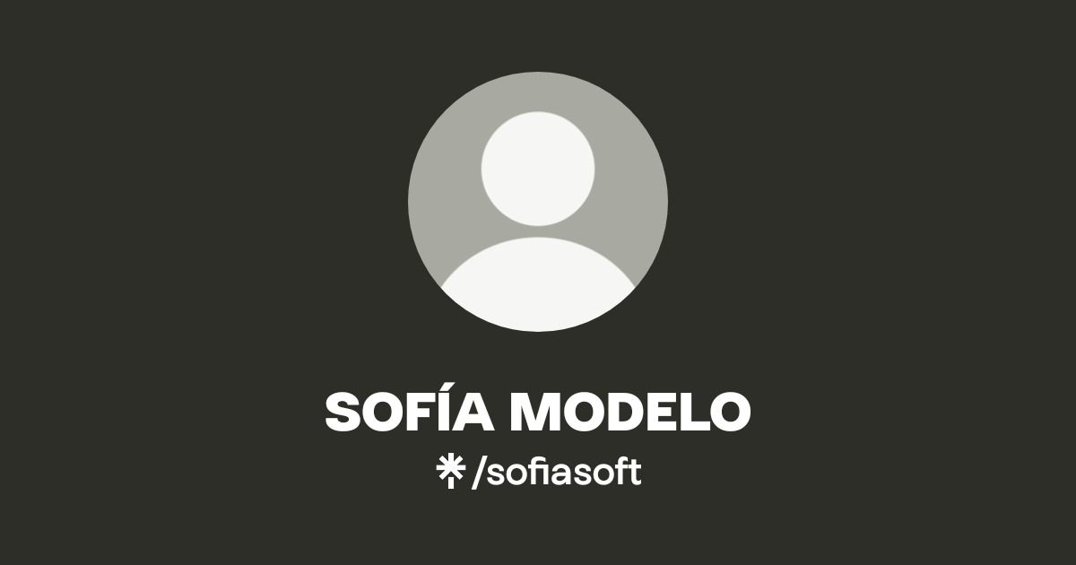 SOFÍA MODELO | Instagram | Linktree
