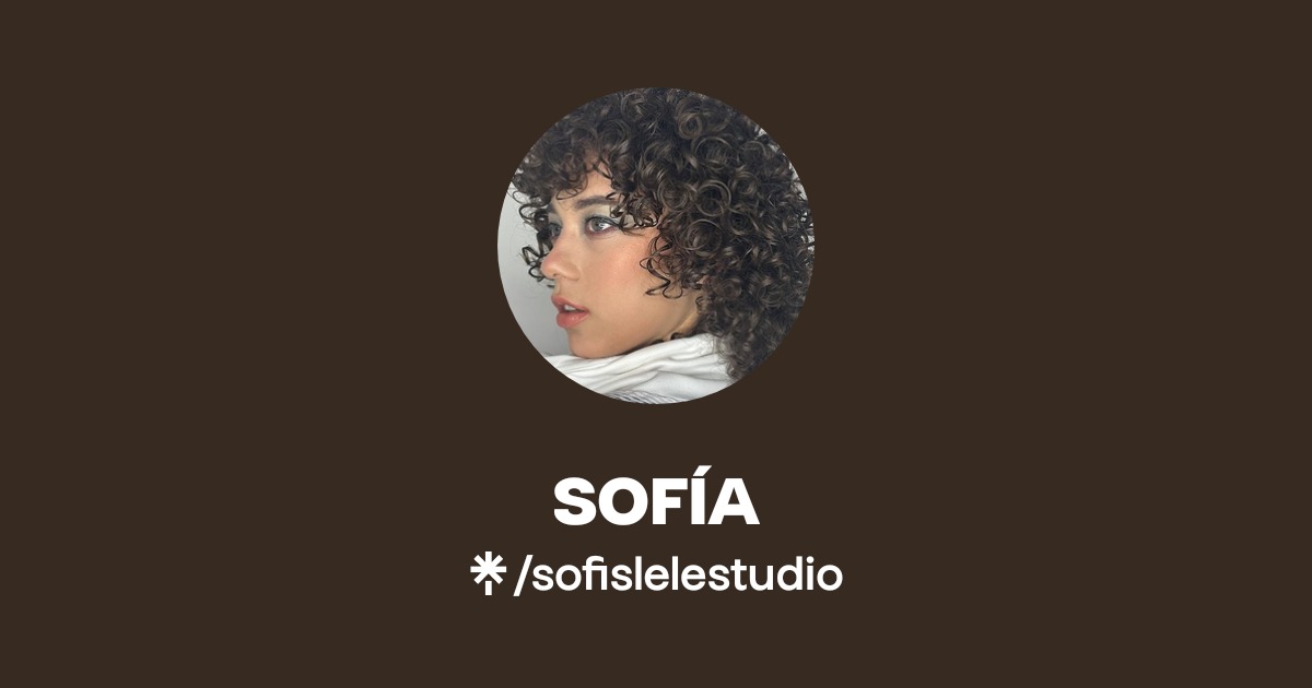 SOFÍA Official: TikTok | Linktree