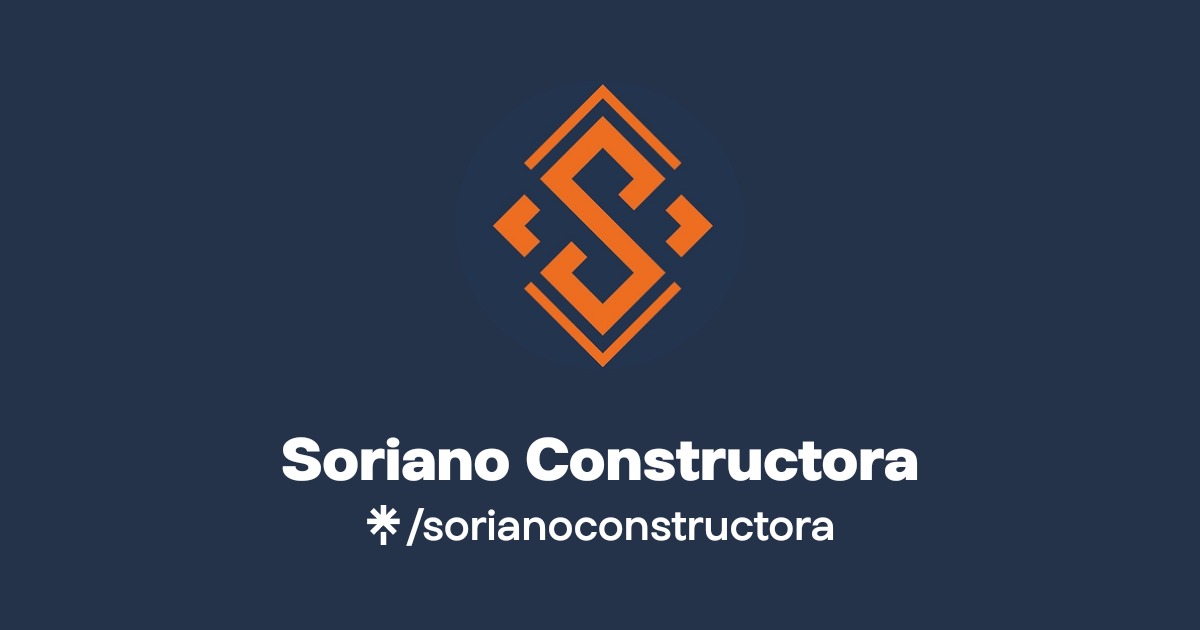 Soriano Constructora | Instagram | Linktree