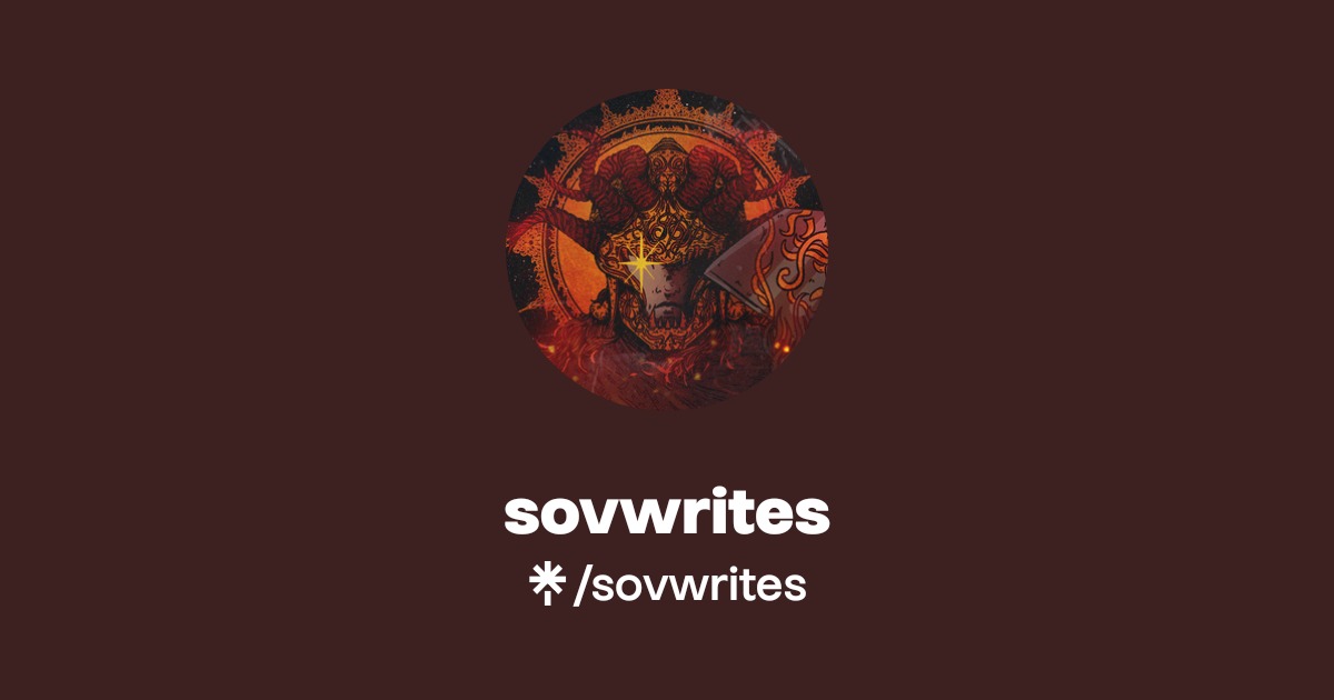 sovwrites | Instagram | Linktree