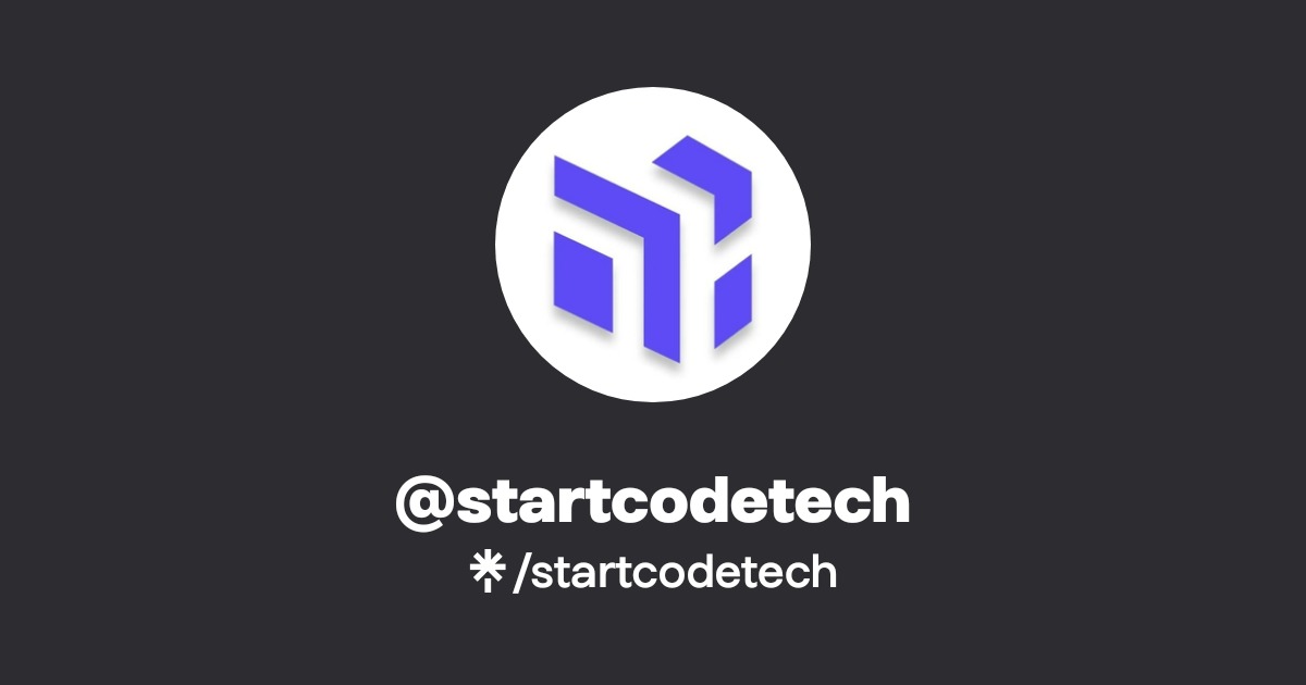 startcodetech | Instagram | Linktree