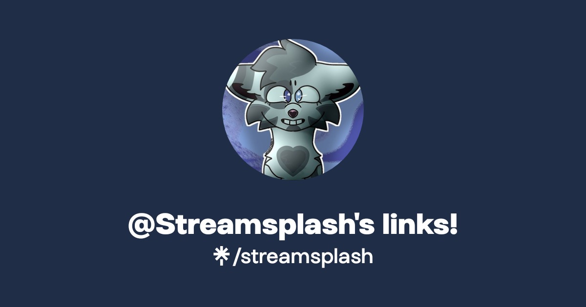 @Streamsplash's links! | TikTok | Linktree