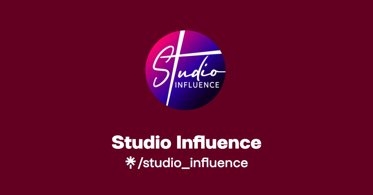 Studio Influence | Instagram, Facebook | Linktree