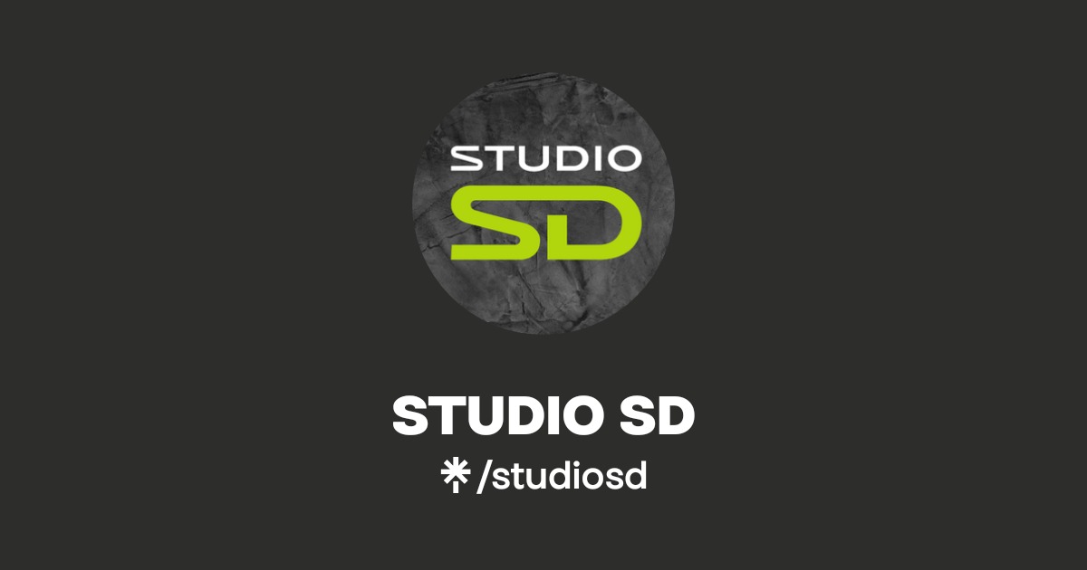 STUDIO SD | Instagram | Linktree