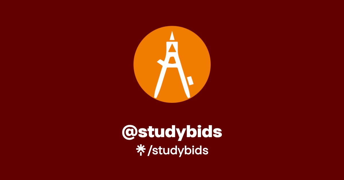 studybids Official: Instagram, X | Linktree