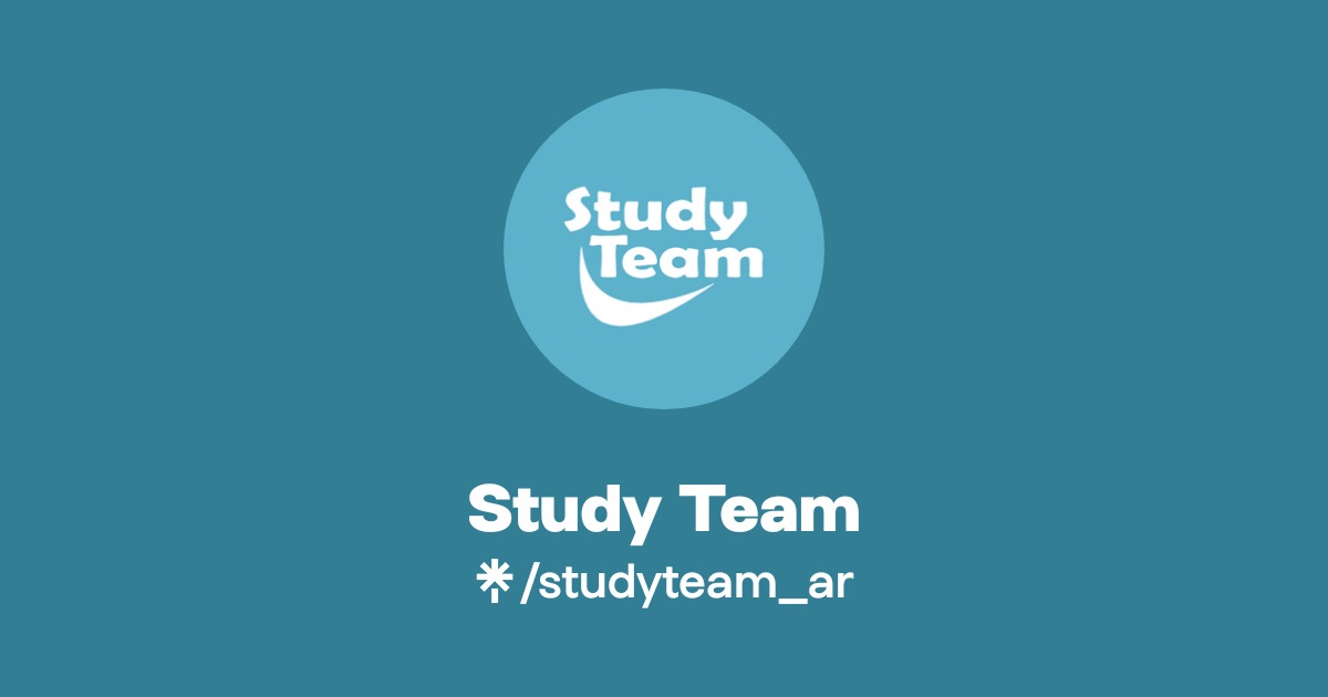 Study Team | Instagram | Linktree