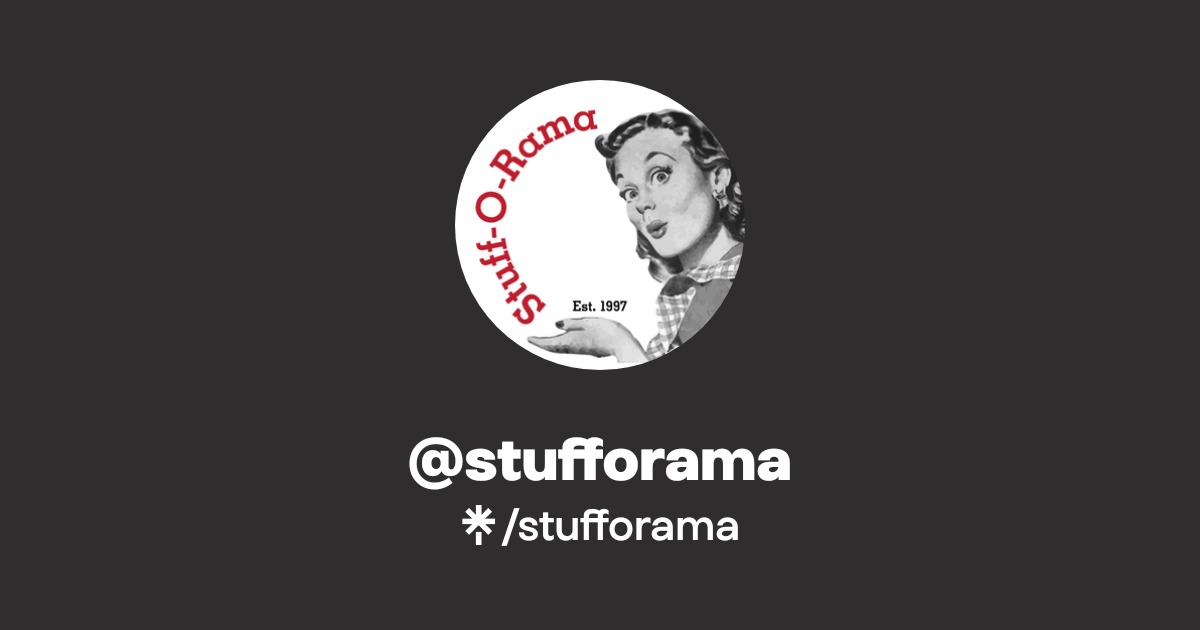 Stuffa Rame stufforama | Instagram, Facebook, TikTok | Linktree