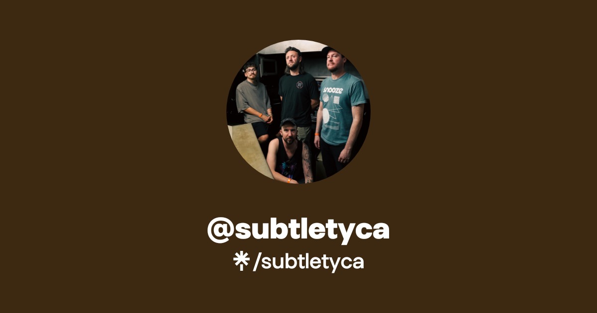 Subtlety Logo subtletyca | Instagram, Facebook, TikTok | Linktree