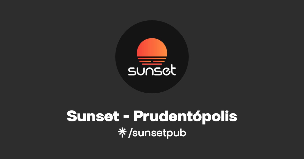 Sunset - Prudentópolis | Linktree