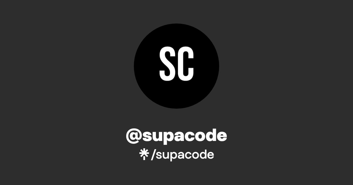 @supacode | Linktree