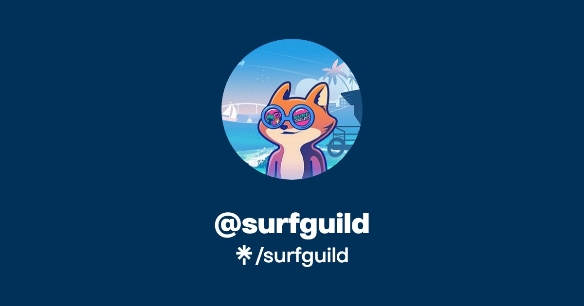 surfguild | Twitter, Instagram, Facebook | Linktree