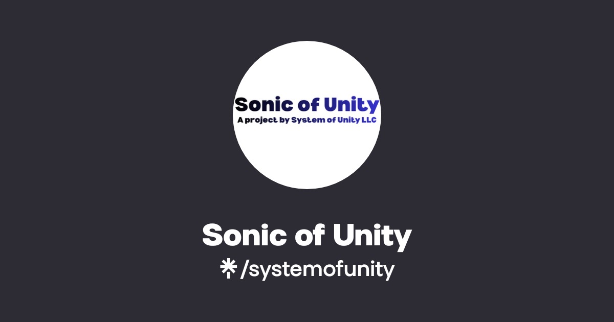 System of Unity | Instagram, Facebook | Linktree