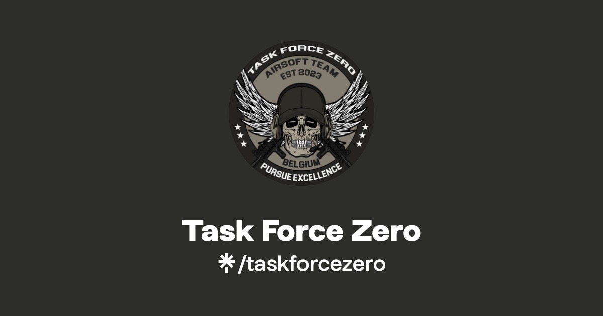 Task Force Zero | Instagram, Facebook | Linktree