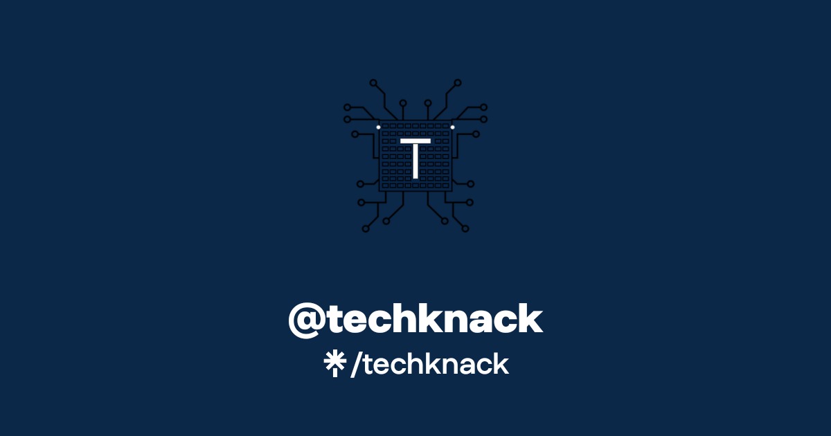 Knack Tech Address techknack | Instagram | Linktree