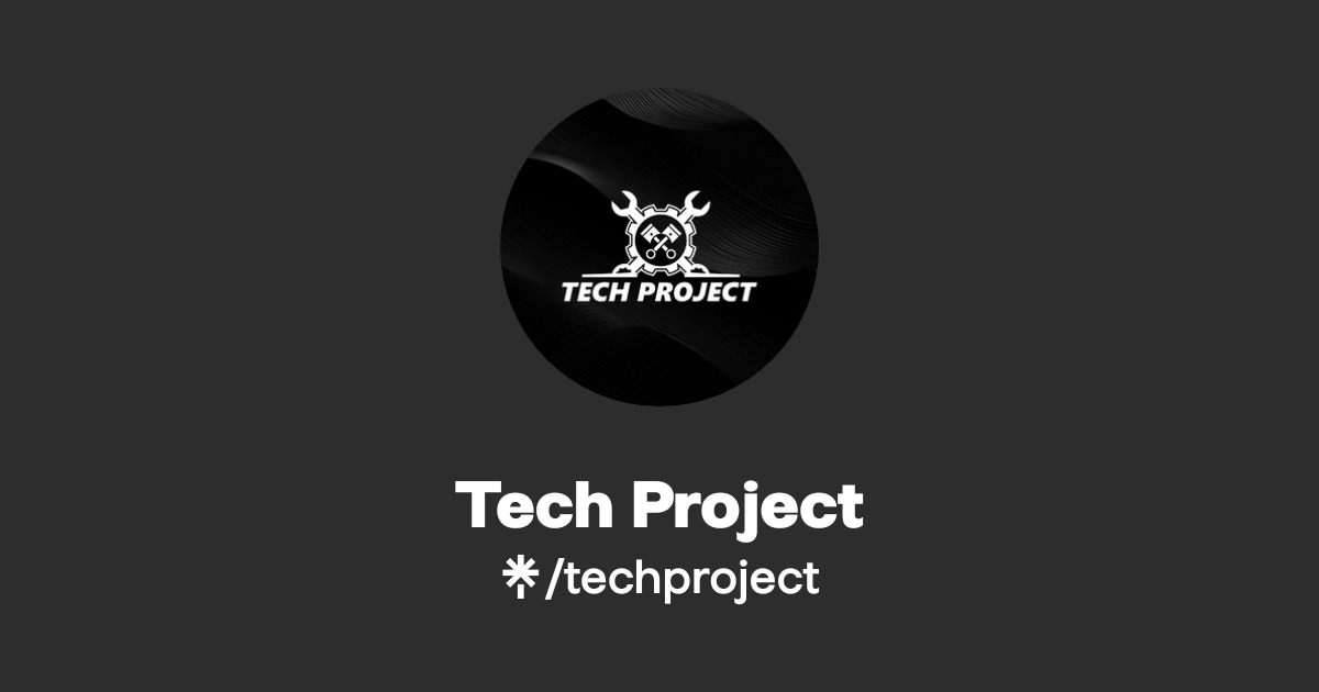 Tech Project | Instagram | Linktree