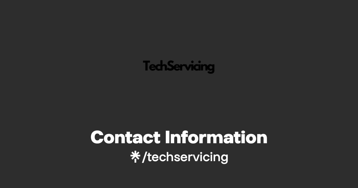 Contact Information | Linktree