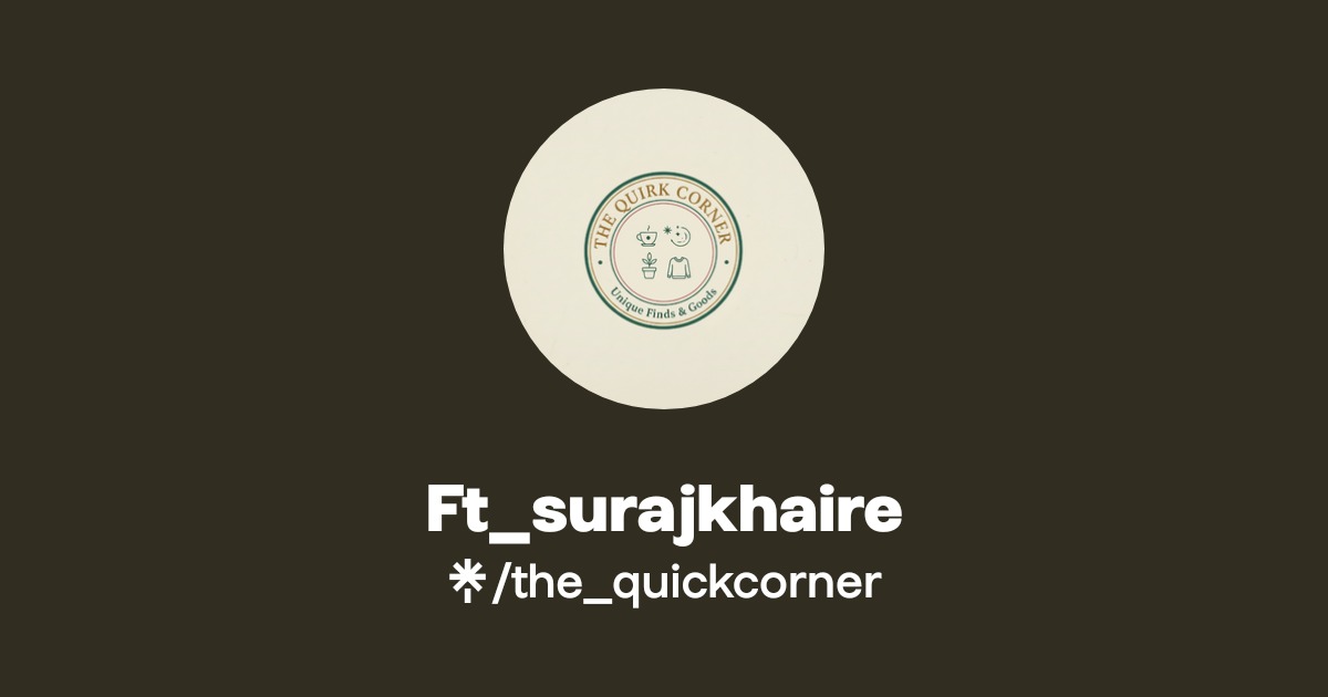 Ft_surajkhaire Official: Instagram | Linktree