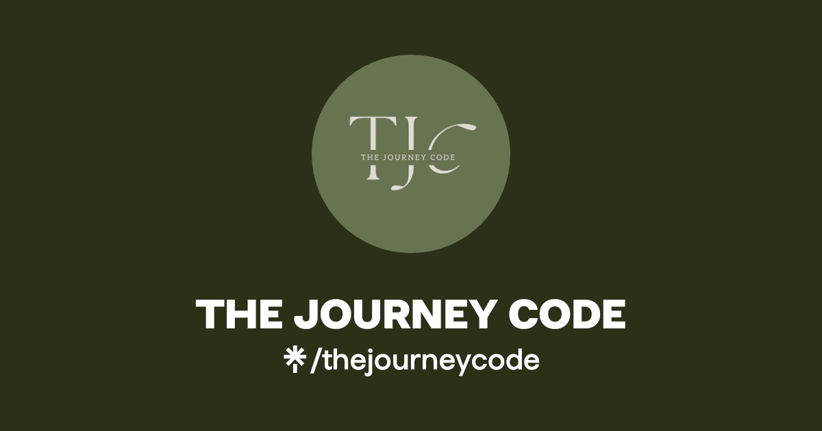 THE JOURNEY CODE | Instagram | Linktree