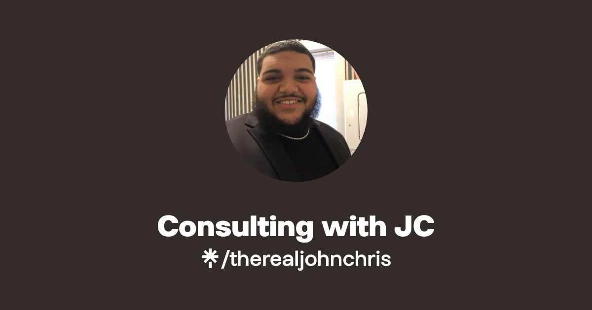 Consulting with JC | Linktree