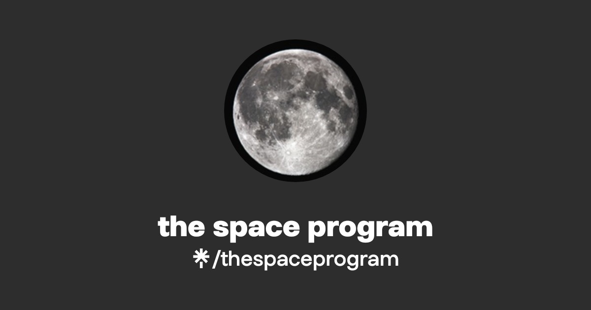 the space program | Instagram | Linktree