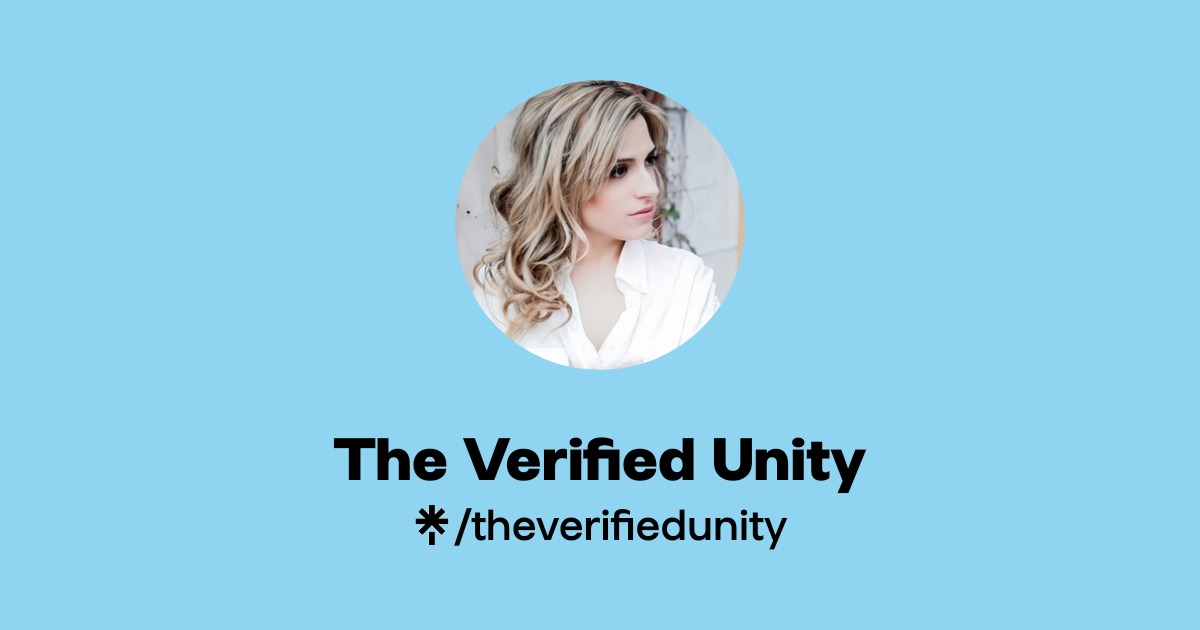The Verified Unity | Instagram | Linktree