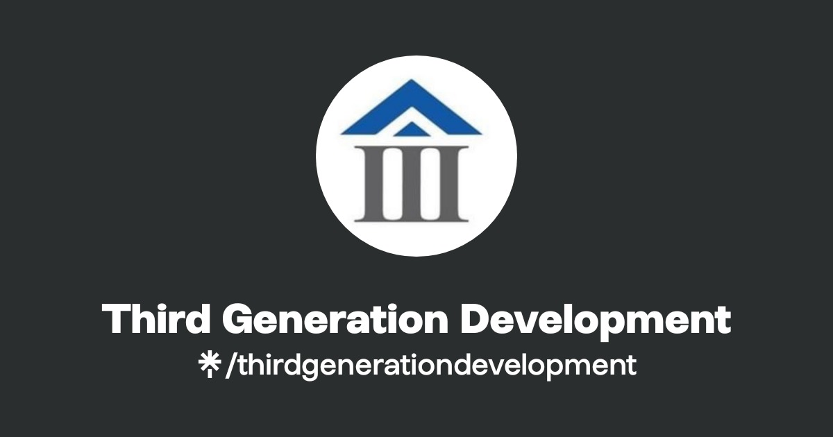 Third Generation Development | Instagram, Facebook | Linktree