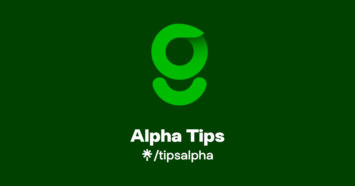 Alpha Tips | Instagram | Linktree