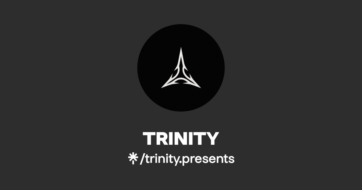 TRINITY Official: Instagram | Linktree